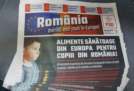 Posta Romana, campanie platita pentru PSD: Pliante alaturi de pensie