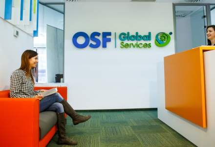 OSF Global, din Palas Iasi: Sediul unde gasesti printre birouri jocuri de puzzle sau boardgames, iar angajatii pot sa coloreze