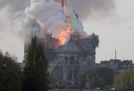 Donatii de 750 de milioane de euro pentru reconstructia Catedralei Notre-Dame din Paris