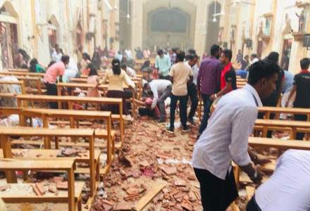 Explozii in hoteluri si biserici din Sri Lanka: bilantul arata 207 de morti si 450 de raniti