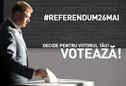 Presedintele Klaus Iohannis da startul campaniei pentru referendum, pe Facebook: "Decide pentru viitorul tau! Voteaza!"