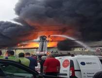 Incendiu urias langa Bucuresti