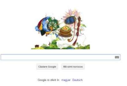 Google sarbatoreste 1 Decembrie cu un logo desenat de o eleva din Suceava