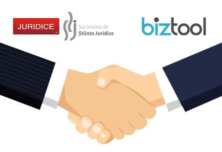 BizTool.ro si JURIDICE.ro demareaza un parteneriat strategic pentru consolidarea comunitatii antreprenoriale din Romania