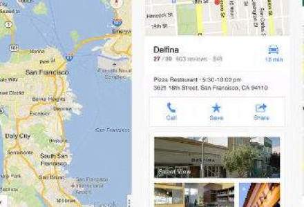 Google Maps intra iarasi pe iPhone, printr-o aplicatie proprie