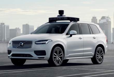 Volvo prezinta o versiune autonoma pentru XC90: SUV-ul a fost echipat cu sisteme autonome dezvoltate de Uber