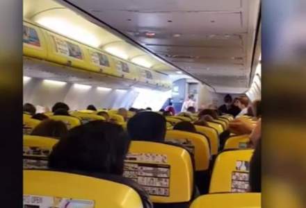 Decolare ratata: Un avion Ryanair a franat brusc la 200 km/h