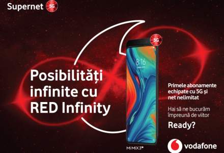 Vodafone extinde 5G in Cluj-Napoca si Mamaia, lanseaza primele abonamente 5G