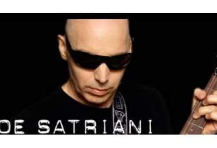 Chitaristul Joe Satriani, concert in premiera in Romania