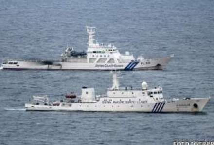 Trei nave guvernamentale chineze au patruns in apele teritoriale ale arhipelagului japonez Senkaku