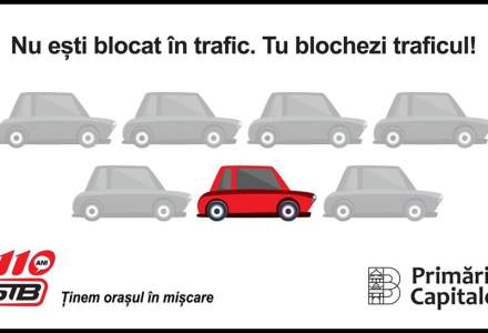 Val de critici si ironii la adresa STB, dupa o postare pe Facebook: "Tu blochezi traficul"