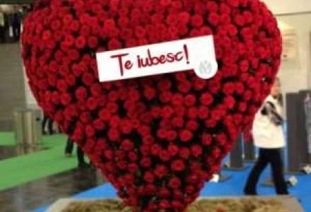 Cat de mult o iubesti? O florarie online vrea sa vanda pentru Valentine's Day aranjamente care costa 6.200 de euro