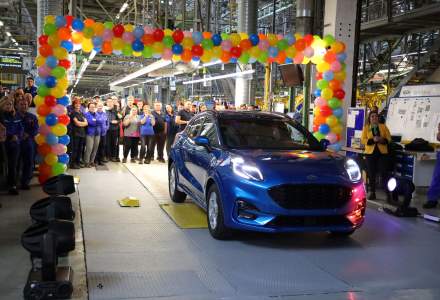 Ford lanseaza la Craiova productia noului Puma, primul vehicul hibrid din Romania