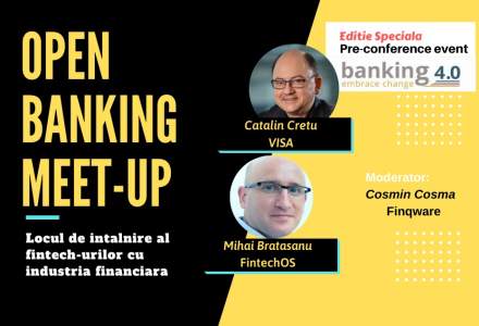 Open Banking Meet-up #4: Visa si FinTechOs se pun la aceeasi masa pentru a vorbi despre provocarile erei "Open Banking"
