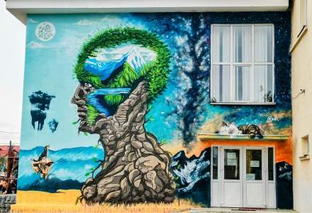 GALERIE FOTO Bacaul, orasul cu cele mai multe picturi murale care purifica aerul din Europa