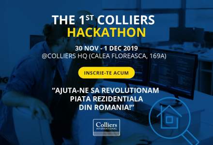 Hackathon Colliers: compania de consultanta cauta programatori si startup-uri pentru divizia de Banking Products