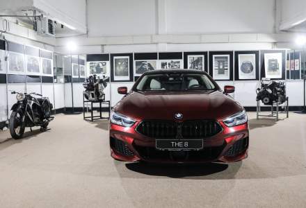 BMW Seria 8 Gran Coupe, prezentat la Muzeul Tehnic Dimitrie Leonida