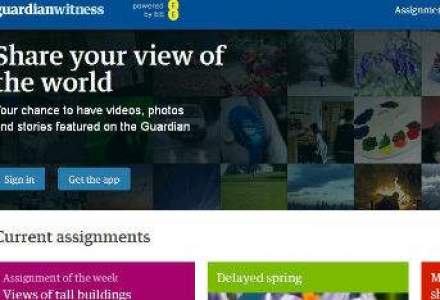 The Guardian a lansat o platforma pentru continut generat de cititori