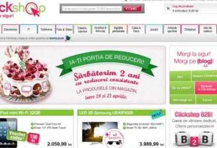 Clickshop.ro, magazinul online al Romtelecom, taie preturile si cu 50% in acest weekend