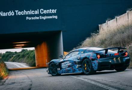 Hypercar-ul electric Rimac C_Two, testat la Centrul Tehnic Nardo detinut de Porsche: versiunea de serie va fi prezentata in martie