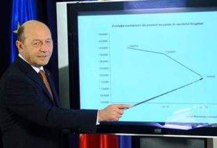 Basescu: "Omul gras" din sectorul bugetar trebuie sa slabeasca in continuare