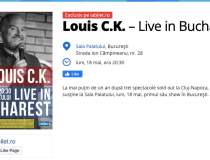 Comediantul Louis C.K. vine...