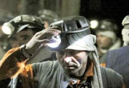 Aproximativ 4.000 de mineri protesteaza la Targu Jiu, cerand demisia conducerii CE Oltenia