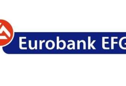 Eurobank a avut un profit net de 4,3 milioane de euro in T1, in Romania