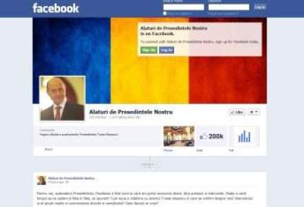 Basescu s-ar putea intalni cu sustinatorii de pe Facebook. Presedintele vrea sa discute despre comunicare