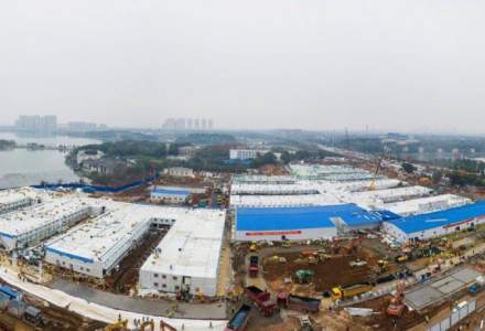 TIMELAPSE: Cum au construit chinezii un spital in 10 zile