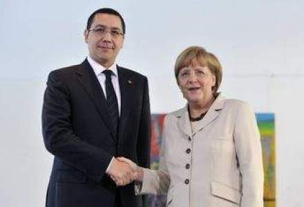 Ponta: Merkel mi-a oferit expertiza in pregatirea regionalizarii