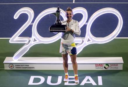 Simona Halep, după victoria de la Dubai: E special să fii în 2020, la a 20-a aniversare a turneului de la Dubai și al 20-lea titlu al meu