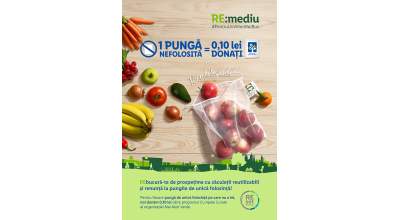 Lidl introduce în toate magazinele din țară săculeții reutilizabili pentru cântărirea și transportul fructelor și legumelor