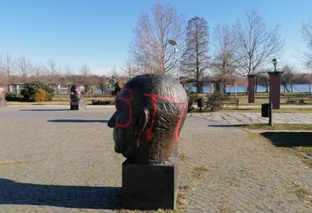 Monumentul Uniunii Europene din Herăstrău, vandalizat de extremiști