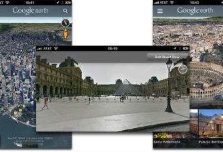 Google Earth primeste Street View si o noua interfata