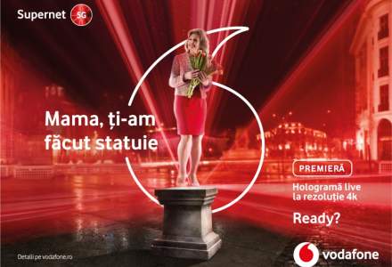 Vodafone România creează primele holograme live la rezoluție 4K din lume
