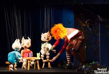 Teatrul pentru copii Țăndărică transmite o serie de spectacole online, pe pagina de Facebook