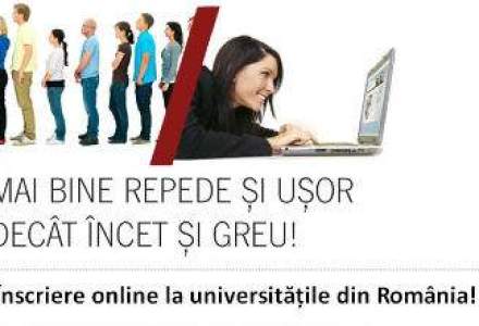 Inscrieri online: viitorii studenti se pot inscrie pe Internet la cinci universitati din tara