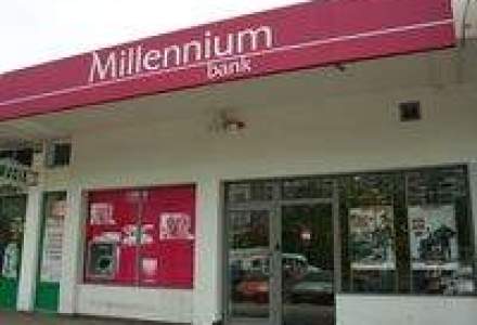 Millennium Bank: Pierderi de 23,4 mil. euro la noua luni