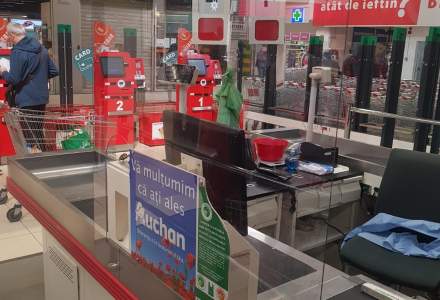Coronavirus | Magazinele Auchan rămân deschise în programul normal. Au fost suplimentate măsurile de protecție