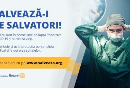 SALVEAZĂ-I PE SALVATORI! Campanie pentru personalul medical