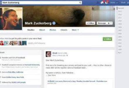 Un expert in securitate atrage atentia asupra unui bug, direct pe wall-ul personal al lui Zuckerberg