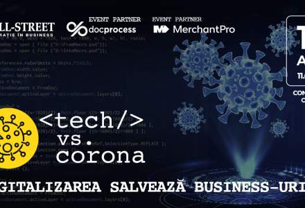 Conferința online Tech vs corona: cum ne ajută tehnologia să facem față pandemiei