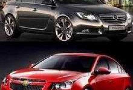 Opel Insignia si Chevrolet Cruze, lansarile GM in Romania anul viitor