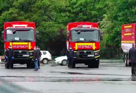Un convoi de 20 de camioane cu echipamente sanitare va pleca din Bucureşti spre Chişinău