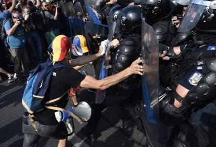 Conturile Jandarmeriei București au fost poprite, după ce a pierdut procesele cu protestatarii