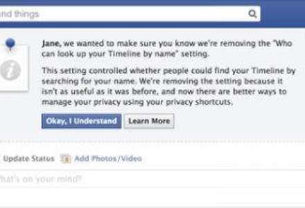 Facebook elimina optiunea de a nu fi gasit dupa cautarea numelui - ce implica acest lucru