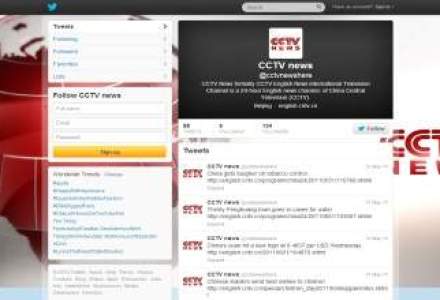Pagina de Twitter a Televiziunii publice chineze a fost atacata de hackeri