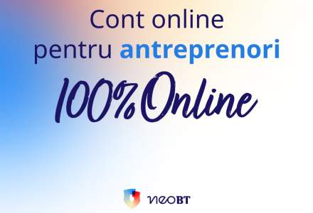 Antreprenorii își pot deschide acum conturi curente la Banca Transilvania, la distanță, prin mijloace 100% digitale
