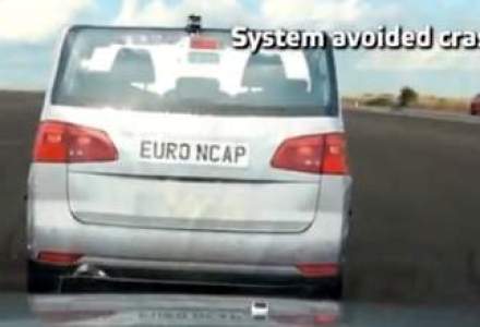 VIDEO: Euro NCAP a testat franarea automata pe 8 modele